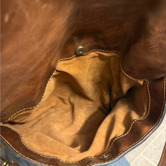 Patricia Nash Leather Luzille Convertible Backpack/ Crossbody. - Picture 9 of 11